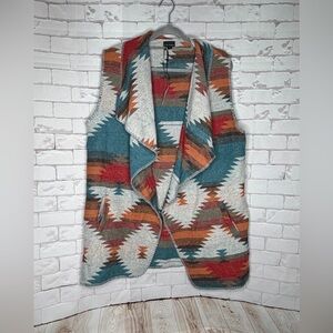 NWT Coco + Carmen Southwest Patterned‎ Sweater Vest